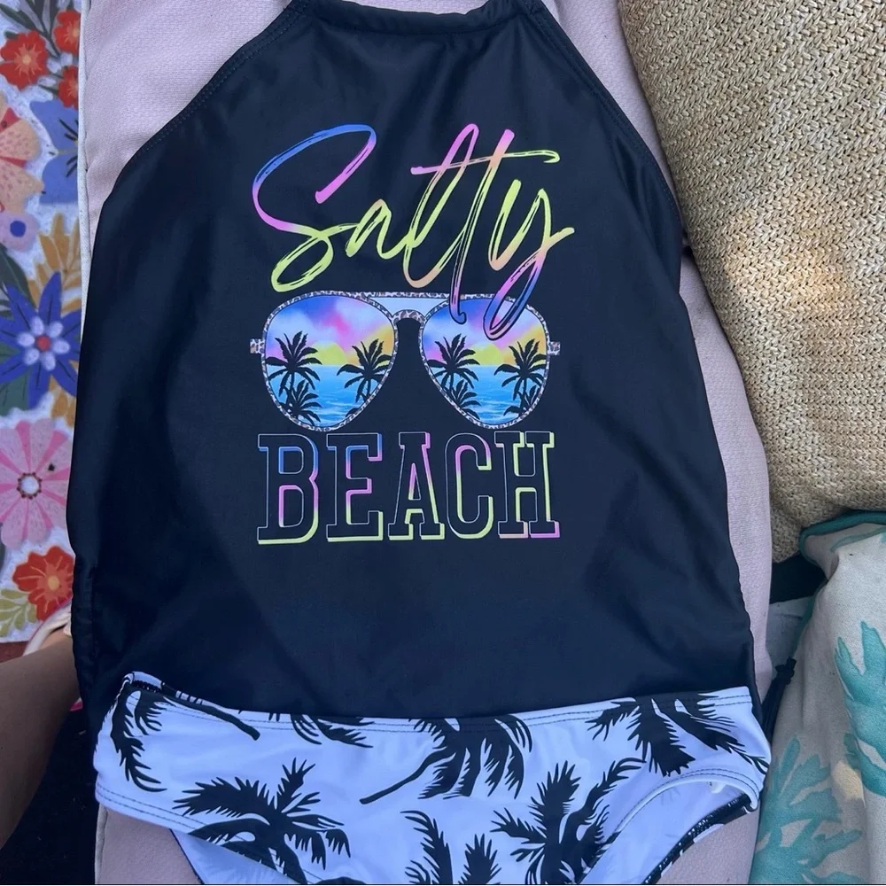 Salty Beach 2 Piece Swimsuit - Picture 4 of 8
